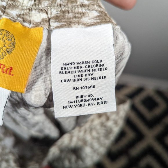 Ruby Rd. Casual Boho Pants Women's Size L Petite - Picture 6 of 6